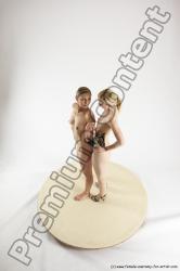 Nude Woman - Woman White Standing poses - ALL Slim long blond Standing poses - simple Multi angle poses Pinup