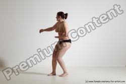 Nude Martial art Woman White Standing poses - ALL Average medium colored Standing poses - simple Dynamic poses Pinup