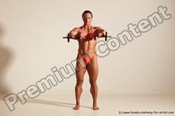 Angelina Bodybuilding poses