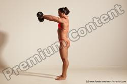 Angelina Bodybuilding poses