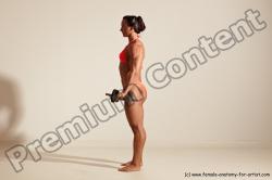 Angelina Bodybuilding poses