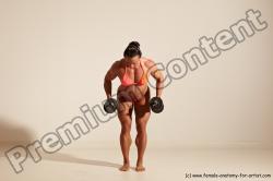 Angelina Bodybuilding poses