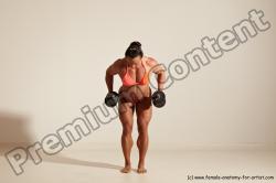 Angelina Bodybuilding poses