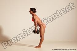 Angelina Bodybuilding poses