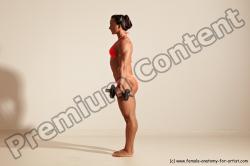 Angelina Bodybuilding poses