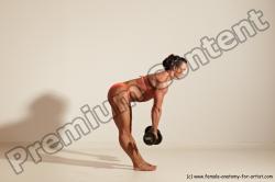 Angelina Bodybuilding poses