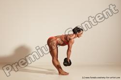 Angelina Bodybuilding poses