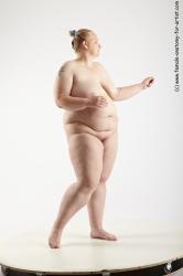 Nude Woman White Sitting poses - ALL Overweight medium blond Sitting poses - simple Standard Photoshoot Pinup