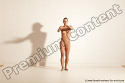 Nude Gymnastic poses Woman White Moving poses Athletic medium brown Dynamic poses Pinup