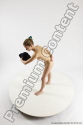 Nude Woman White Standing poses - ALL Athletic long blond Standing poses - simple Multi angle poses Pinup