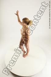 Nude Woman White Standing poses - ALL Slim medium blond Standing poses - simple Multi angle poses Pinup