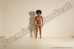 Underwear Gymnastic poses Woman Black Moving poses Athletic medium black Dynamic poses Academic