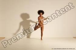 Underwear Gymnastic poses Woman Black Moving poses Athletic medium black Dynamic poses Academic