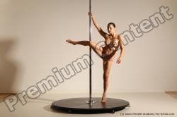 Poledance reference poses of Fannie