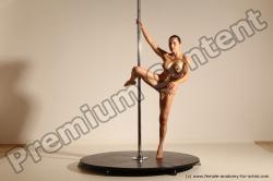 Poledance reference poses of Fannie