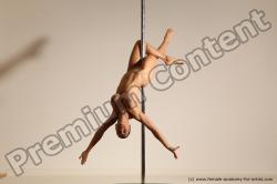 Poledance reference poses of Fannie