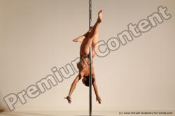 Poledance reference poses of Fannie