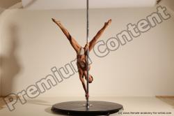 Poledance reference poses of Mercedes