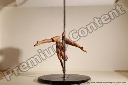 Poledance reference poses of Mercedes