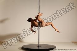 Poledance reference poses of Mercedes