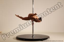 Poledance reference poses of Fannie