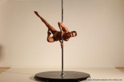 Poledance reference poses of Mercedes