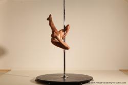 Poledance reference poses of Mercedes