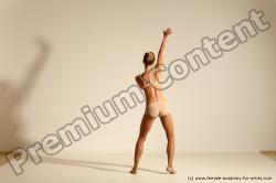 Modern aerobic reference poses of Kristyna