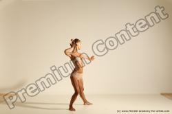 Modern aerobic reference poses of Kristyna