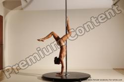 Poledance reference poses of Mercedes