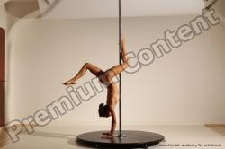 Poledance reference poses of Mercedes