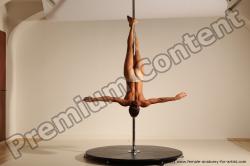 Poledance reference poses of Mercedes