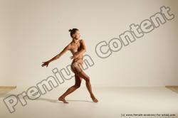 Modern aerobic poses of Kristyna