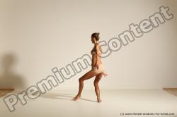 Modern aerobic poses of Kristyna