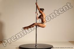 Poledance reference poses of Mercedes