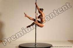 Poledance reference poses of Mercedes