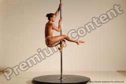 Poledance reference poses of Mercedes