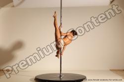 Poledance reference poses of Mercedes