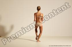 Modern aerobic poses of Kristyna