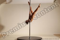 Poledance reference poses of Mercedes