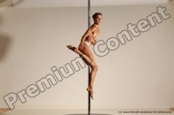 Poledance reference poses of Mercedes