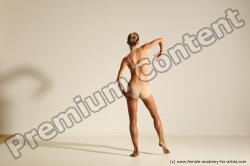 Modern aerobic reference poses of Kristyna