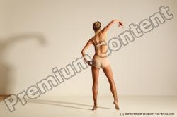 Modern aerobic reference poses of Kristyna