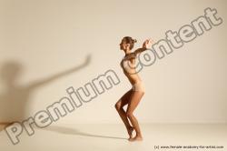 Modern aerobic reference poses of Kristyna