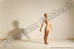 Modern aerobic reference poses of Kristyna