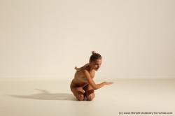 Modern dance poses of Kristyna