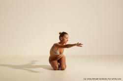 Modern dance poses of Kristyna