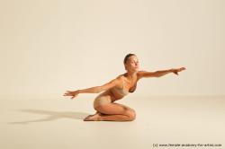 Modern dance poses of Kristyna