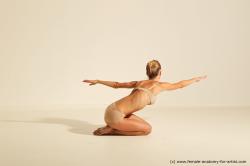 Modern dance poses of Kristyna