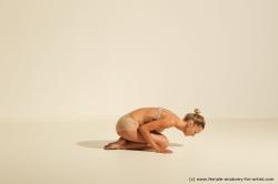 Modern dance poses of Kristyna